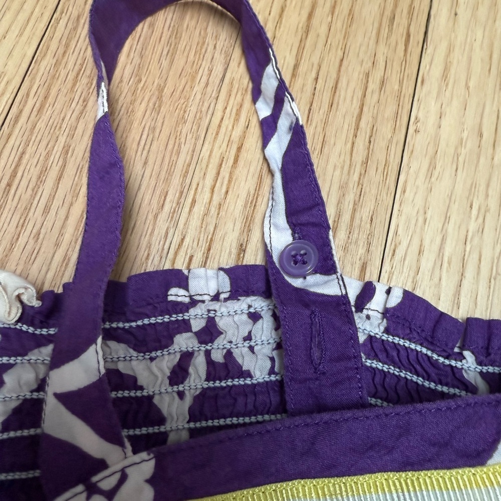 Mini Boden Floral Babydoll Top - Picture 5 of 6